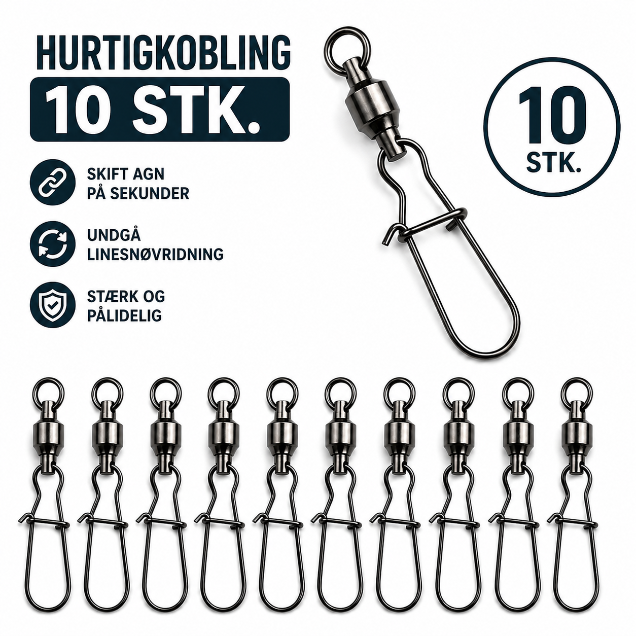 Hurtigkobling (10 stk)
